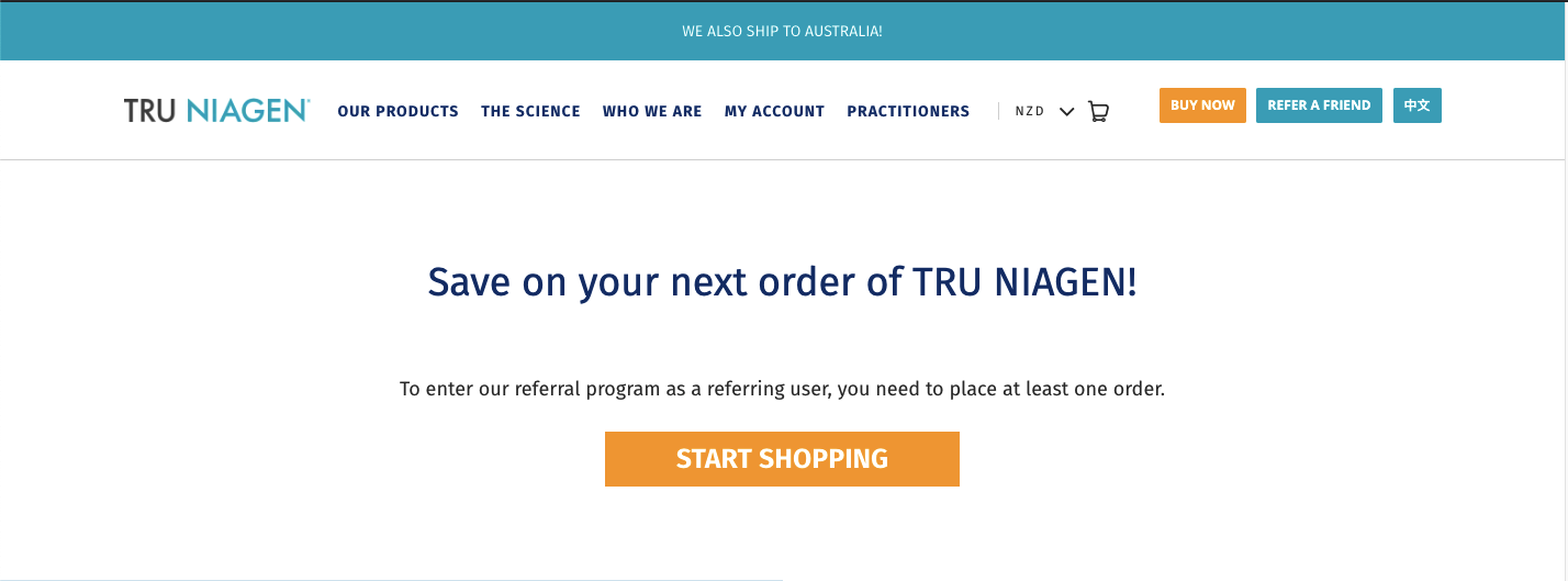 tru-niagen-referral-program