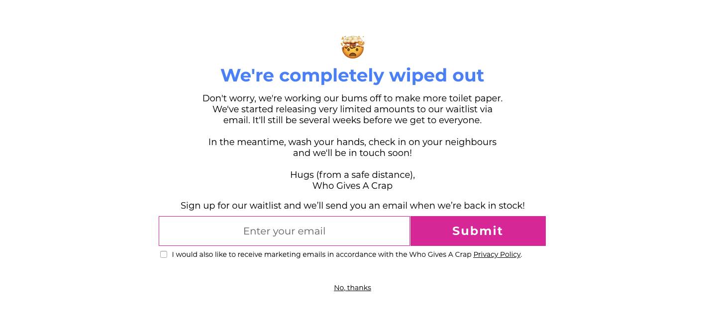 who-gives-a-crap-campaign-to-grow-email-list-for-ecommerce